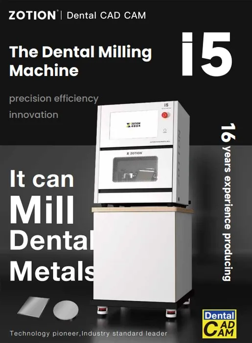 Zotion I5 Dental Milling Machine Launched! Zotion I5 Dental Milling Machine Launched!