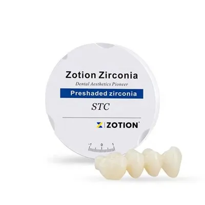 Dental laboratoriya uchun Zirconia Puck CAD CAM Zirconia Disc