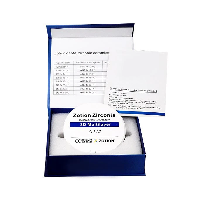 High Strength Milling Dental Zirconia Block